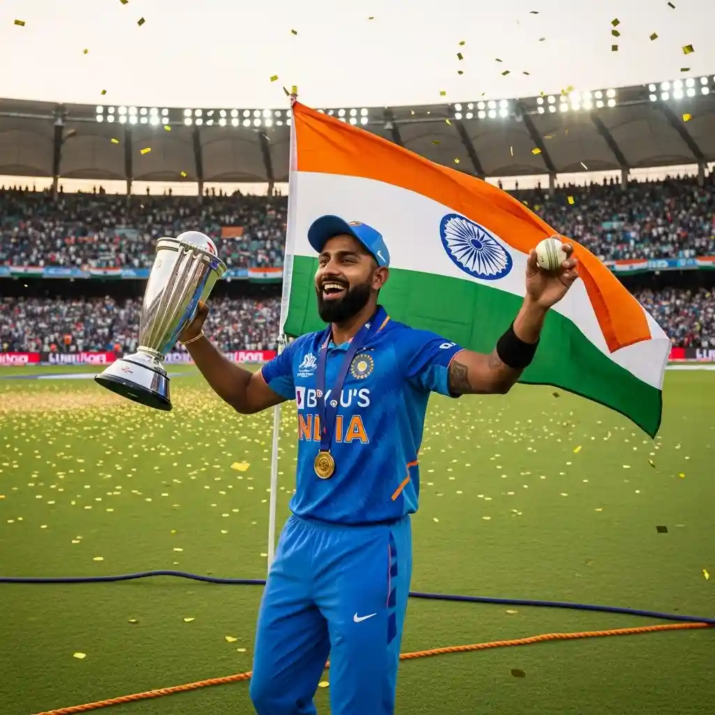 Mohammed Siraj celebrating 6-wicket haul in Asia Cup 2023 Final