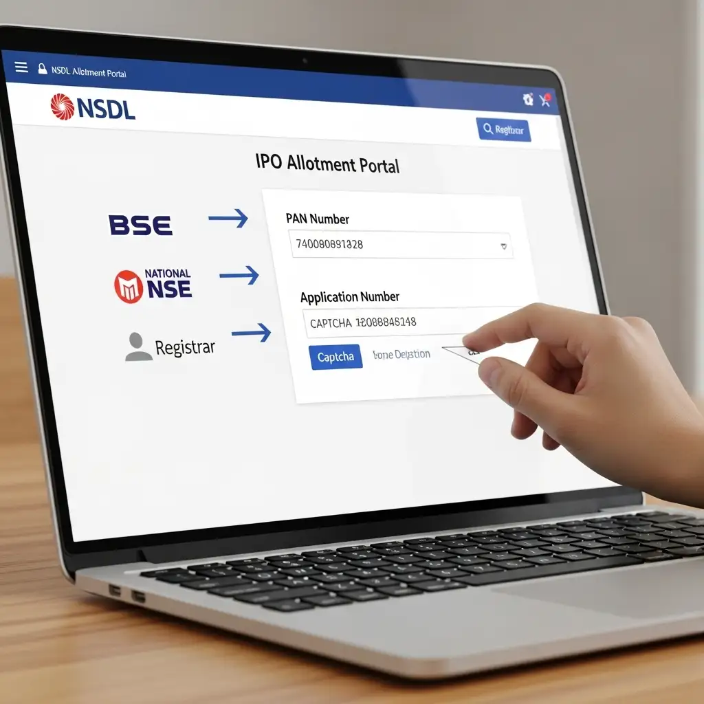NSDL IPO Allotment Status 2025 – Check PAN, BSE, NSE Online Details