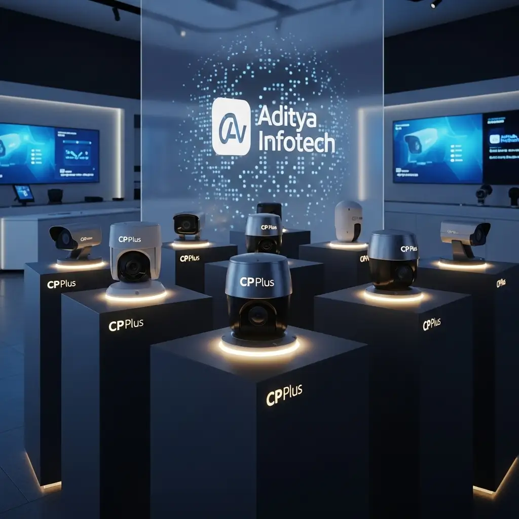 Aditya Infotech share price rises 60% on NSE listing – CP Plus IPO debut chart