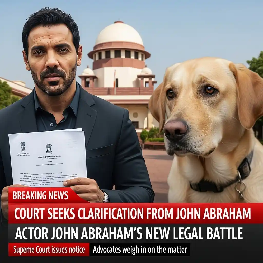 John Abraham writes to Supreme Court on Delhi stray dogs